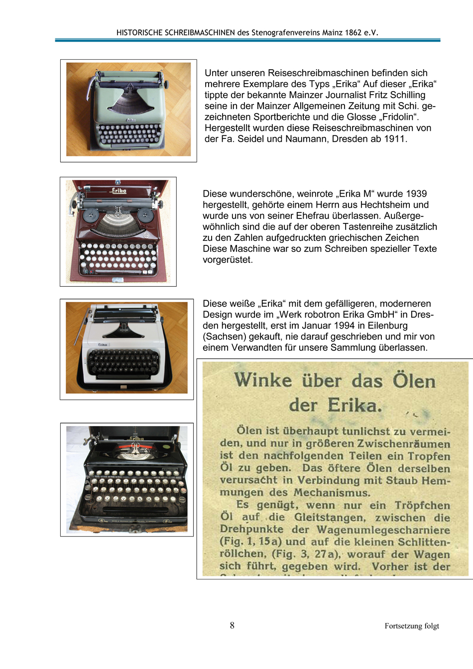 (c) Stenografenverein Mainz 1862 e.V.